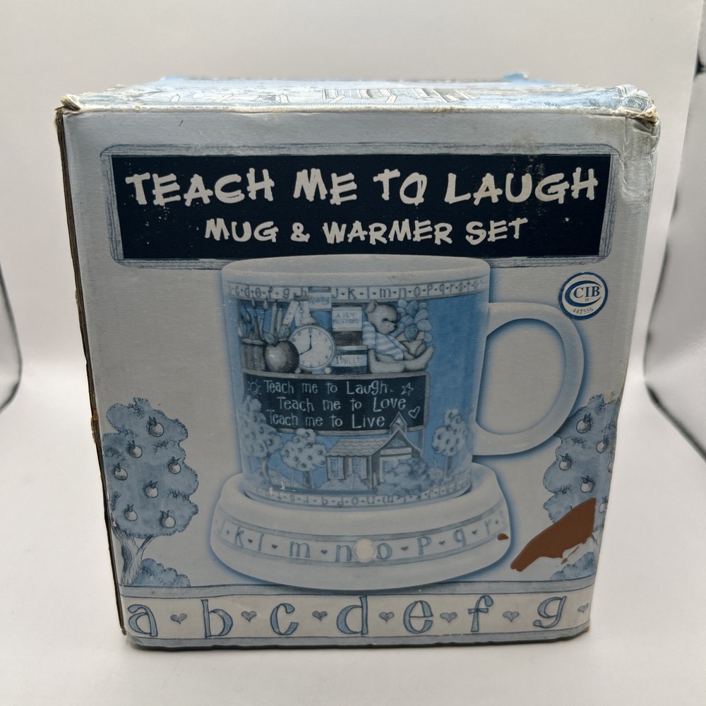 Teach Me to Laugh Mug & Warmer Set – Vintage Giftware
